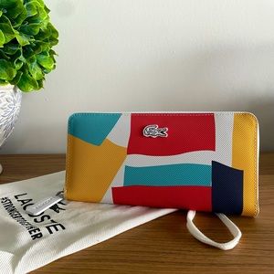 LACOSTE Women’s Colourful Wallet